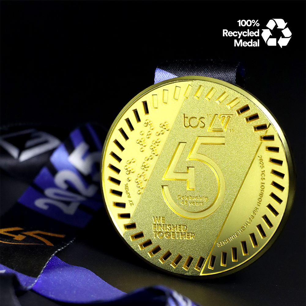 100% Recycled Medal 2