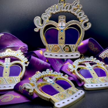 Bespoke Medals Website &#8211; Enamelled Medals &#8211; Coronation Medal