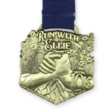 Bespoke Medals Website &#8211; Europa Medals &#8211; Run With Ellie