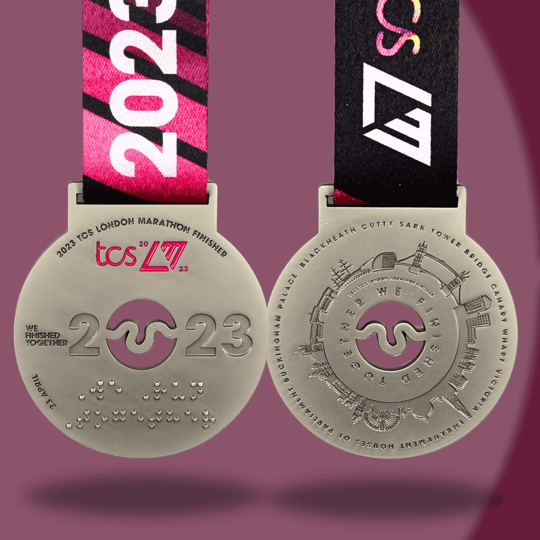 Two sided medals