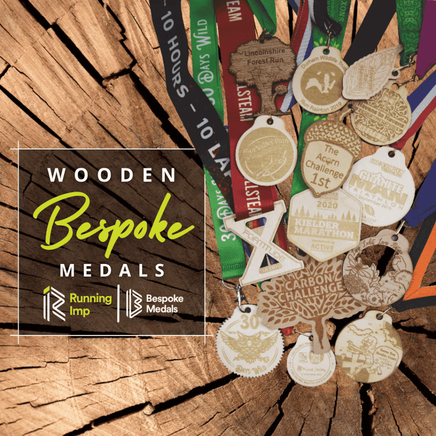 Wooden Bespoke Medals