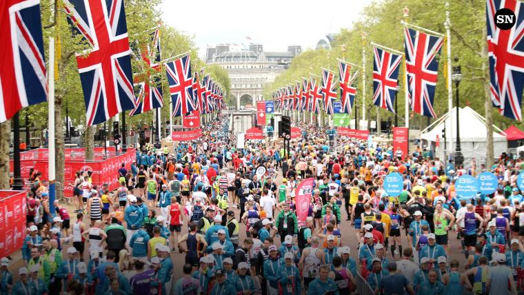 Crowd at TCS London Marathon 2024