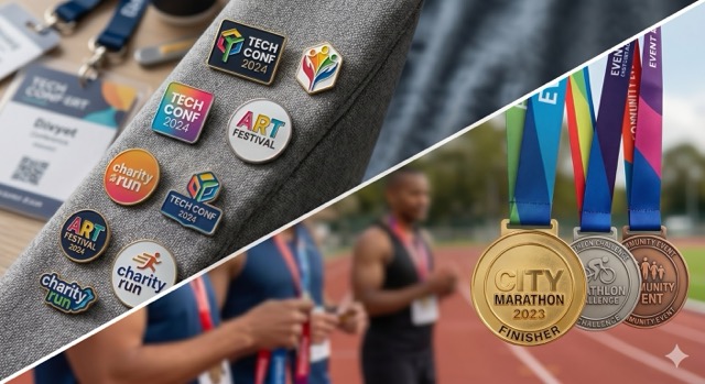 pins vs medals, what is best for your event